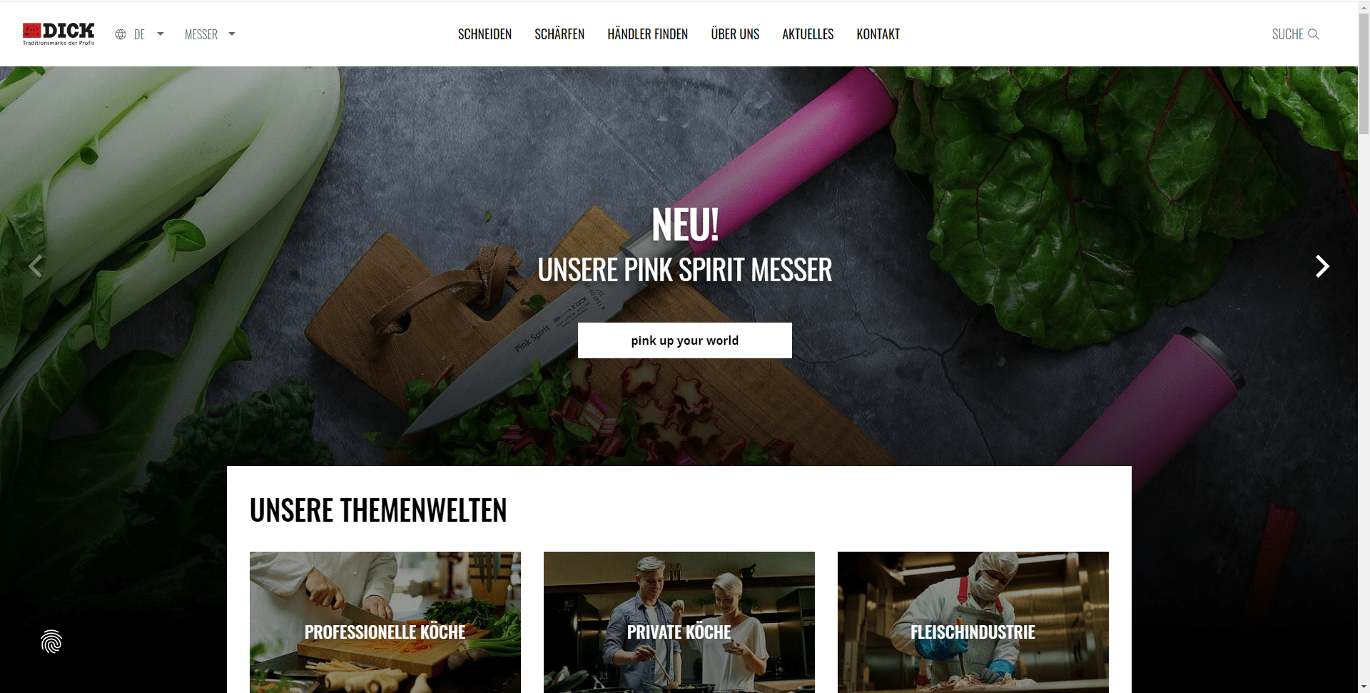 Neue F Dick Webseite Foodservice Equipment News 